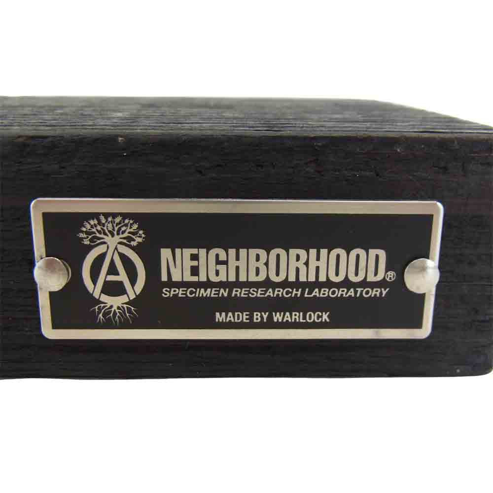 NEIGHBORHOOD ネイバーフッド 211WLWLN-AC01 NW . SQUARE-1 W-BOARD ウッド ボード ブラック系【新古品】【未使用】【中古】