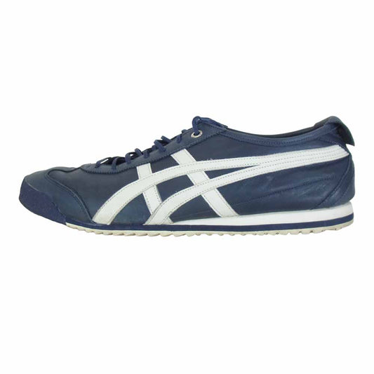 ONITSUKA TIGER オニツカタイガー MEXICO 66 SD PEACOAT/CREAM メキシコ ピーコート クリーム ネイビー系 28.5cm【中古】
