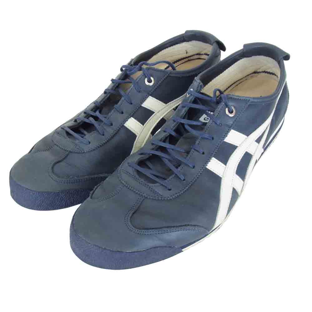 ONITSUKA TIGER オニツカタイガー MEXICO 66 SD PEACOAT/CREAM メキシコ ピーコート クリーム ネイビー系 28.5cm【中古】