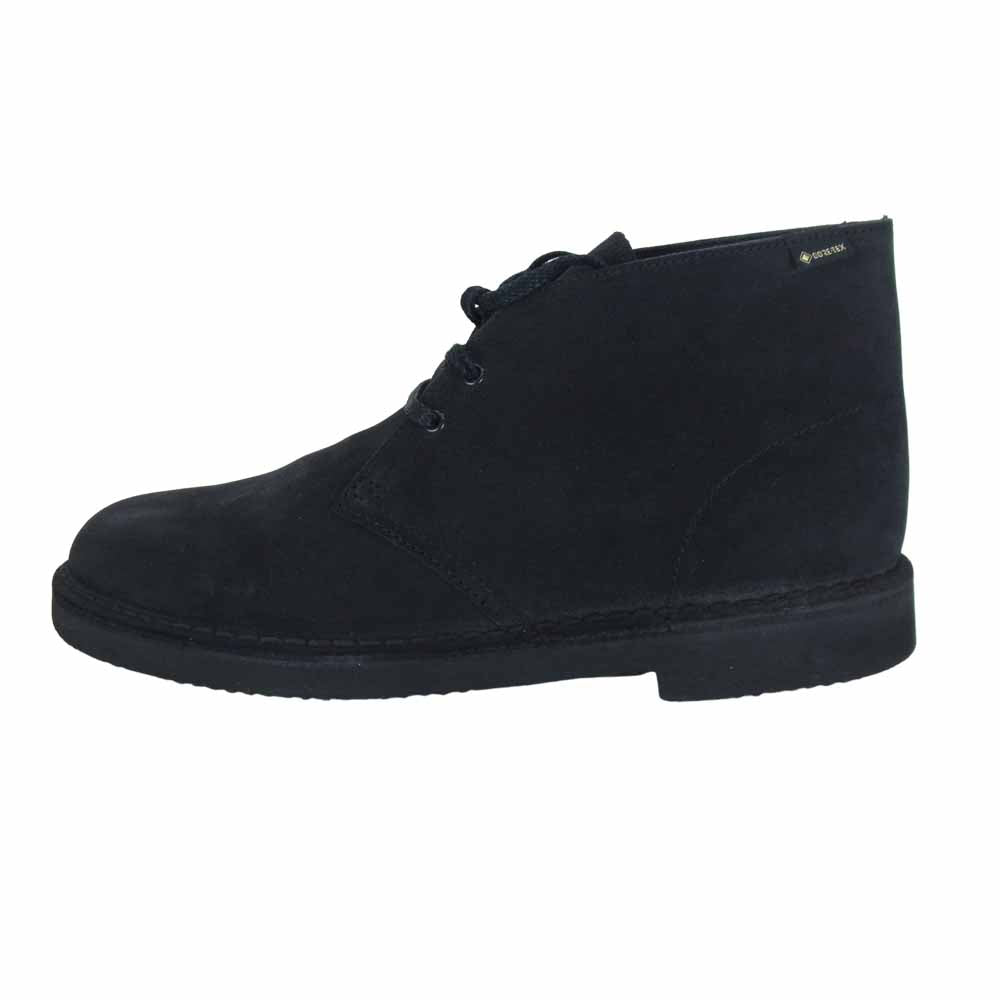 Clarks クラークス 61155762 desert boot gore-tex デザート ブーツ ゴアテックス ブラック系 UK9【新古品】【未使用】【中古】