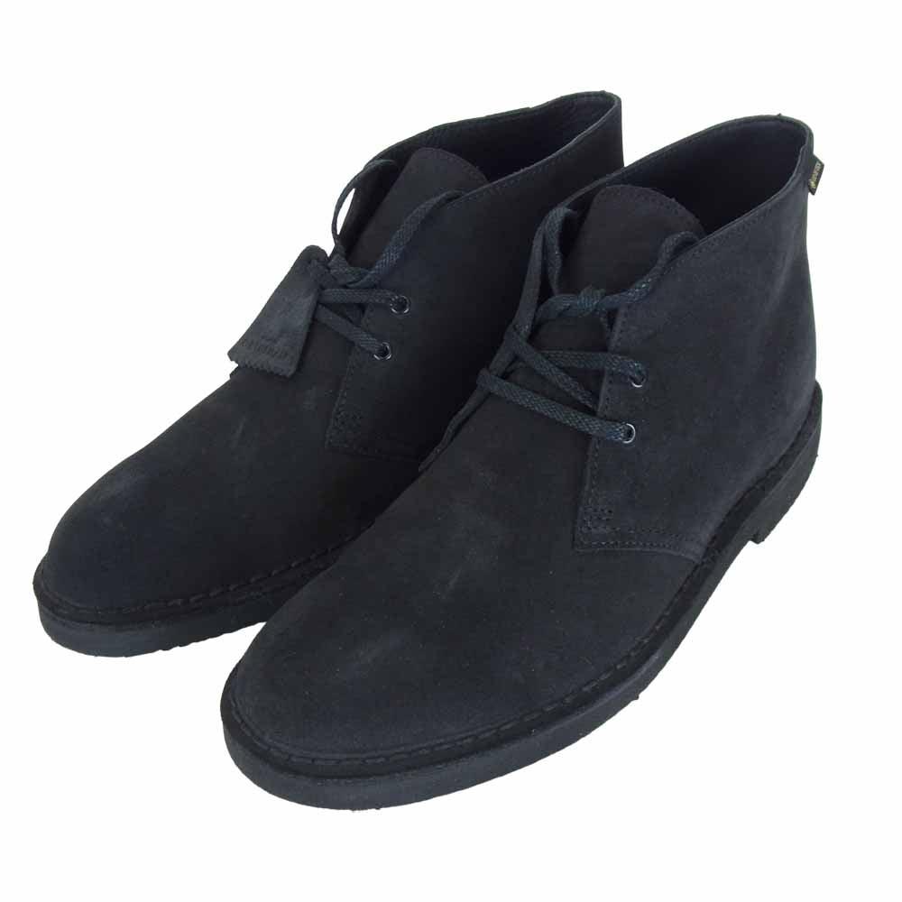 Clarks クラークス 61155762 desert boot gore-tex デザート ブーツ ゴアテックス ブラック系 UK9【新古品】【未使用】【中古】