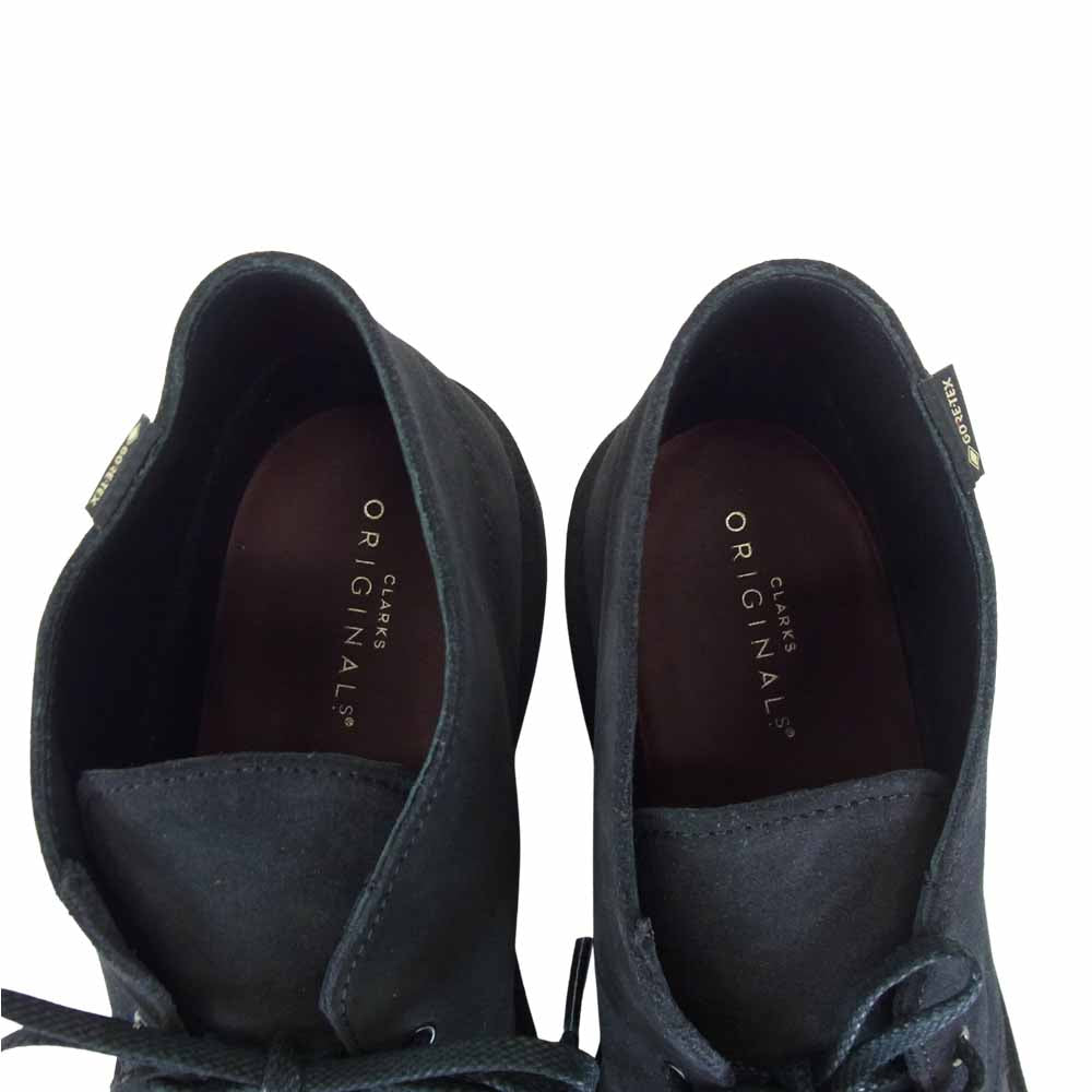 Clarks クラークス 61155762 desert boot gore-tex デザート ブーツ ゴアテックス ブラック系 UK9【新古品】【未使用】【中古】