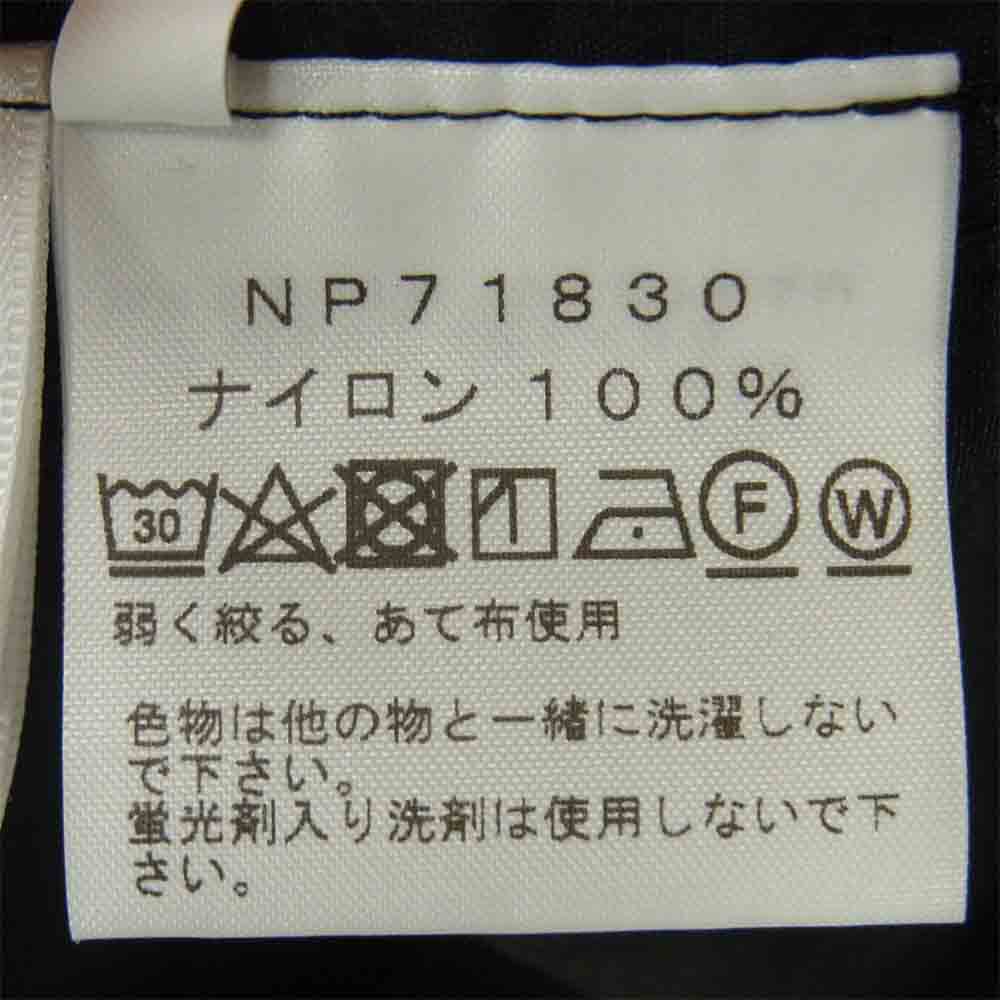 THE NORTH FACE ノースフェイス NP71830 COMPACT JACKET コンパクト ジャケット ナイロン ブラック系 L【中古】