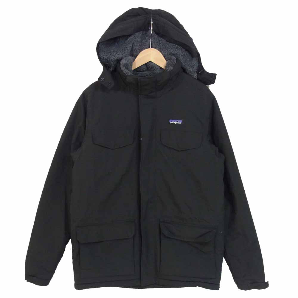 patagonia パタゴニア 27021 ISTHMUS PARKA イスマス パーカ ジャケット 裏ボア ブラック系 M【中古】