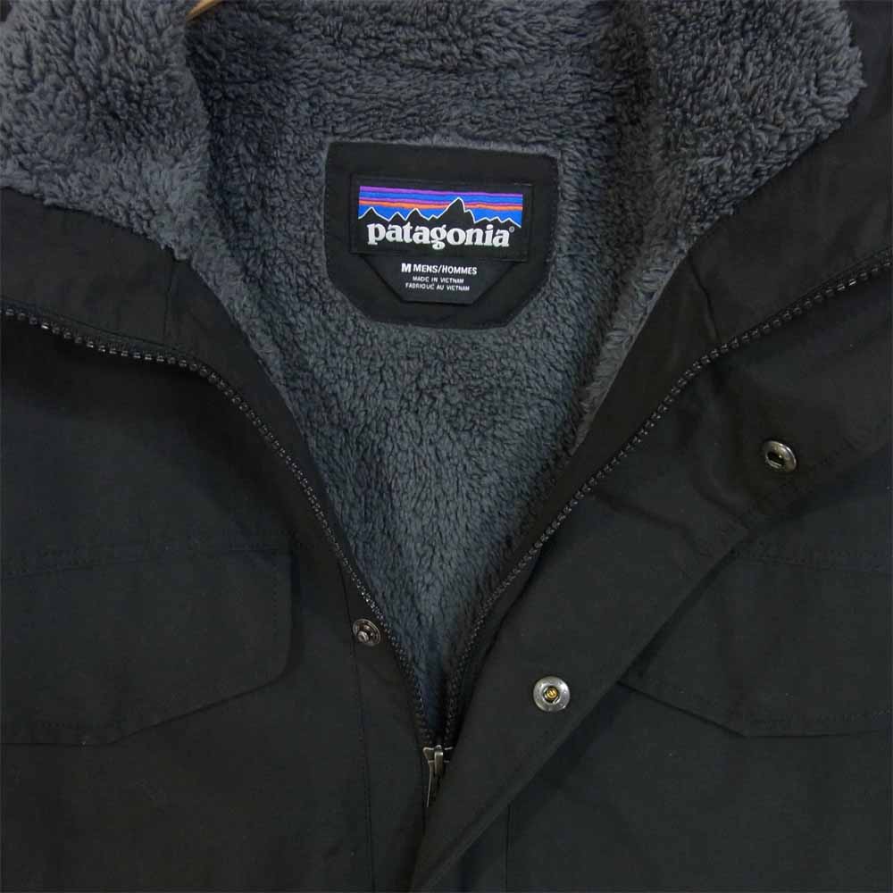 patagonia パタゴニア 27021 ISTHMUS PARKA イスマス パーカ ジャケット 裏ボア ブラック系 M【中古】