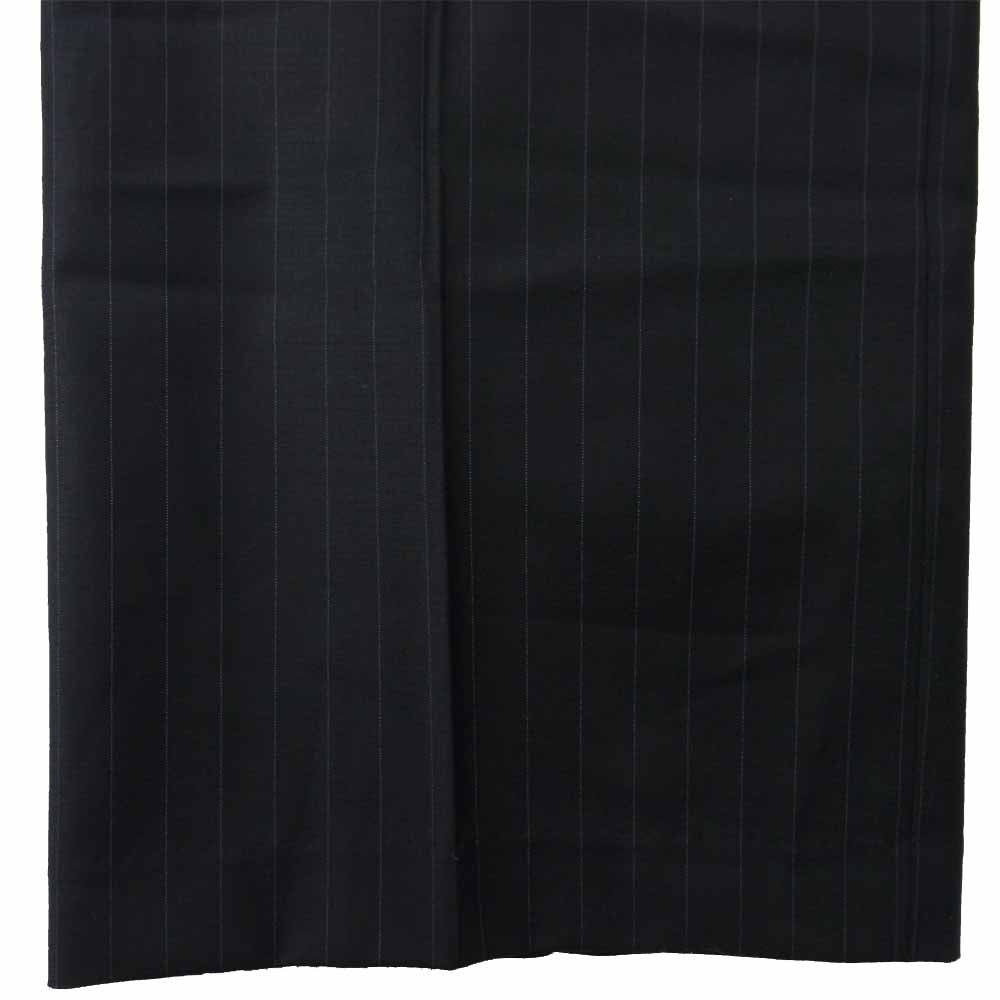 ギャルリー ヴィー ストライプ ワイド パンツ ブラック系 32【新古品】【未使用】【中古】