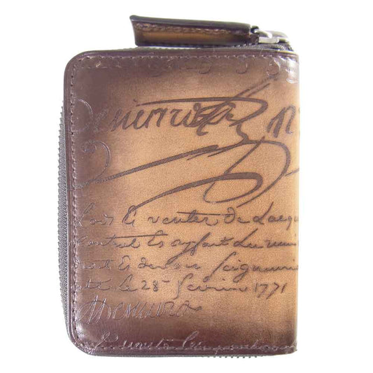 Berluti ベルルッティ WAPA SC TOBACCO ワパ 小銭入れ ブラウン系【美品】【中古】