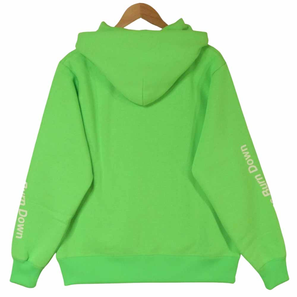 HYSTERIC GLAMOUR ヒステリックグラマー 02193CF13460 CIRCLE GIRL パーカー ライトグリーン系 L【新古品】【未使用】【中古】