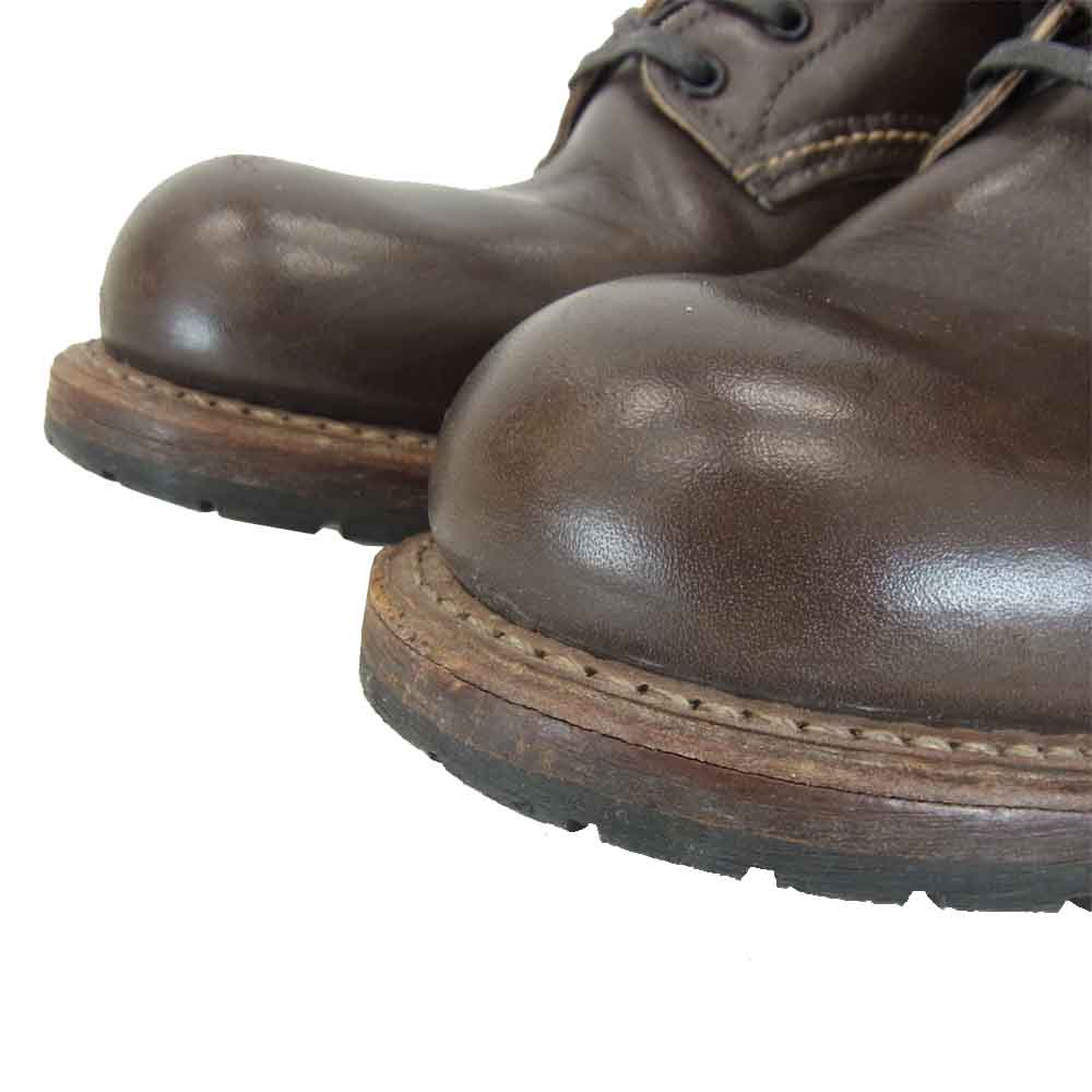 RED WING レッドウィング 9023 ROUND TOE BECKMAN BOOTS ラウンド トゥ ベックマン ブーツ ダークブラウン系 US 7 1/2【中古】
