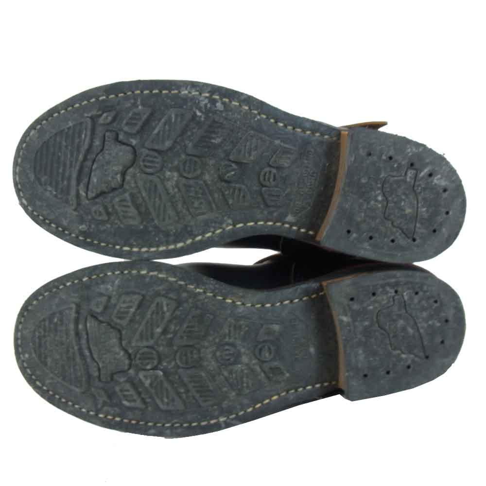 RED WING レッドウィング 9268 茶芯 クローンダイク ストーブパイプ エンジニアブーツ ブラック系 US 7 1/2【中古】