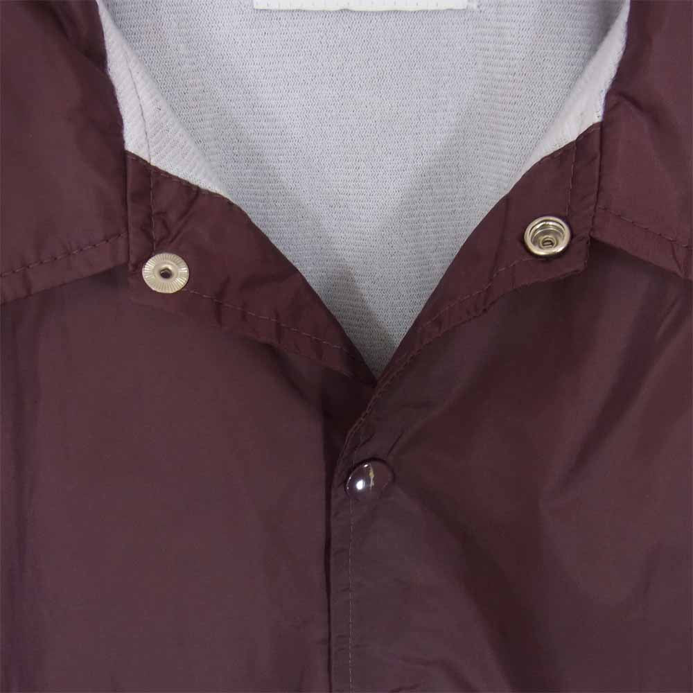 WACKO MARIA ワコマリア KILLER DISCO 天国東京 コーチジャケット エンジ系 M【美品】【中古】