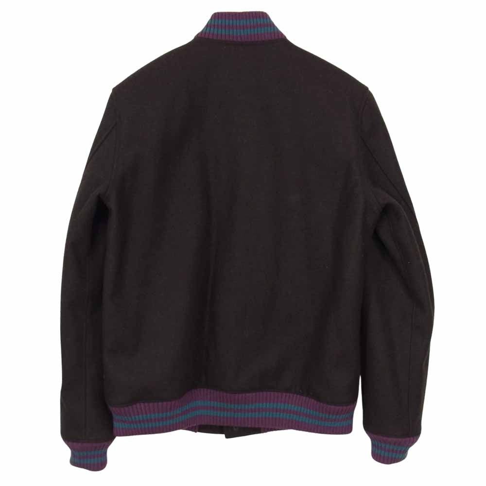 WACKO MARIA ワコマリア 16FW-WMO-BL22 VARSITY JACKET バーシティ ジャケット ブラウン系 L【新古品】【未使用】【中古】