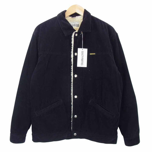 WACKO MARIA ワコマリア 17FW-WMO-BL56 CORDUROY JKT TYPE-1 コーデュロイ ボア ジャケット パープル系 L【新古品】【未使用】【中古】