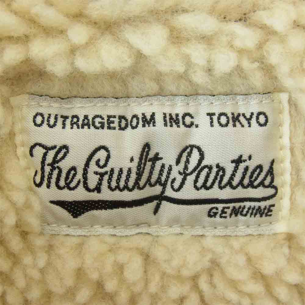 WACKO MARIA ワコマリア 17FW-WMO-BL56 CORDUROY JKT TYPE-1 コーデュロイ ボア ジャケット パープル系 L【新古品】【未使用】【中古】