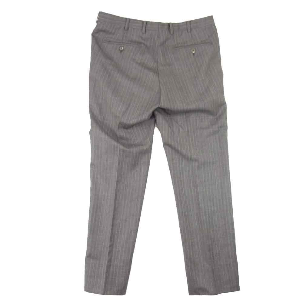 GUCCI グッチ 国内正規品 ストライプ 2B セットアップ スーツ グレー系 46【中古】