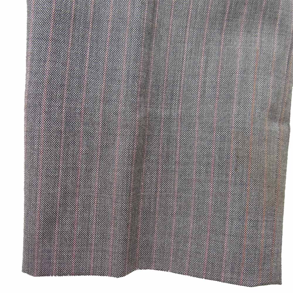 GUCCI グッチ 国内正規品 ストライプ 2B セットアップ スーツ グレー系 46【中古】