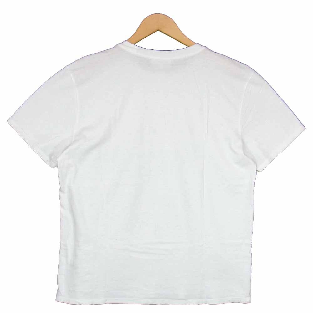A.P.C. アーペーセー HIVER 87 T-SHIRT ロゴ フロッキープリント ホワイト系 L【中古】
