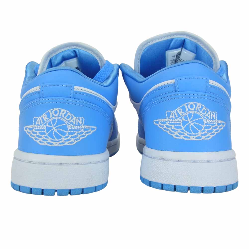 NIKE AIR JORDAN ナイキ ジョーダン AO9944-441 WMNS AIR JORDAN 1 LOW ローカット スニーカー ライトブルー系 24cm【中古】