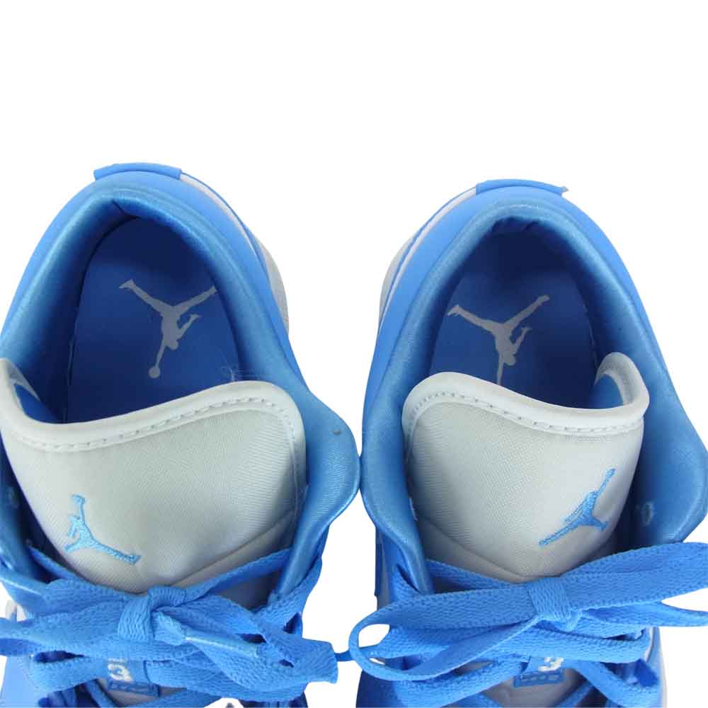 NIKE AIR JORDAN ナイキ ジョーダン AO9944-441 WMNS AIR JORDAN 1 LOW ローカット スニーカー ライトブルー系 24cm【中古】