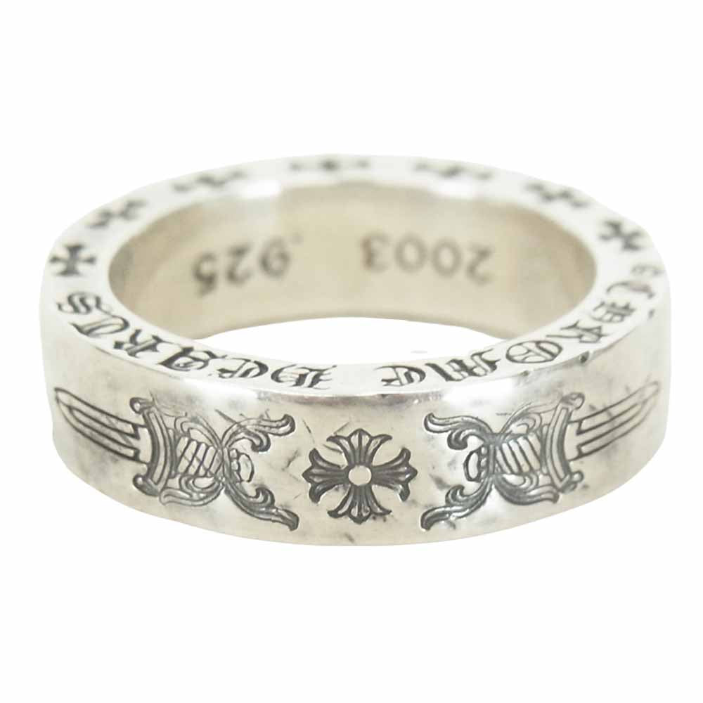 CHROME HEARTS クロムハーツ（原本無） 6mm SPACER DAGGER ダガー スペーサー シルバー系【中古】