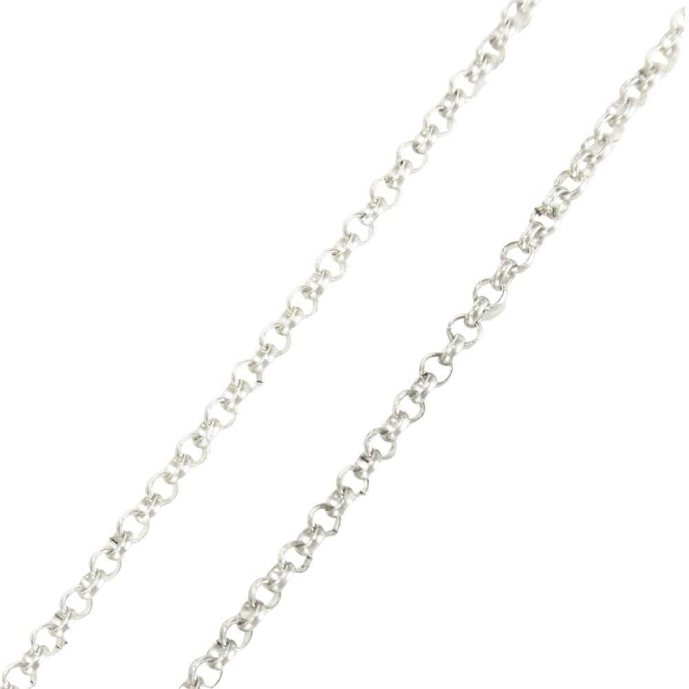 CHROME HEARTS クロムハーツ（原本有） NECKCHAIN ロールチェーン 16インチ シルバー系【中古】