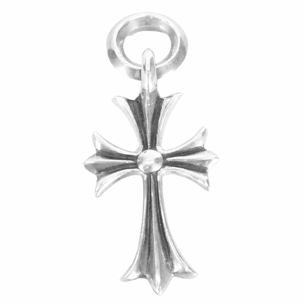 CHROME HEARTS クロムハーツ（原本有） TINY CH CRS タイニー クロス トップ シルバー系【中古】