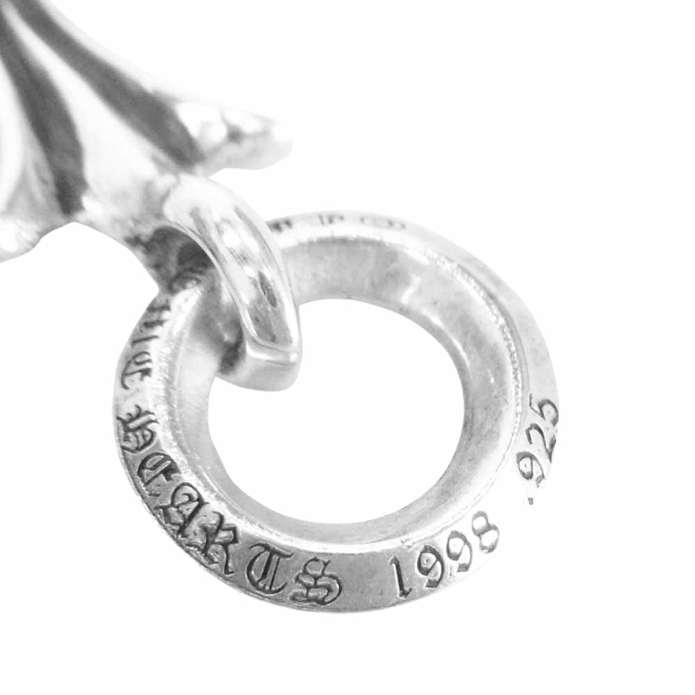 CHROME HEARTS クロムハーツ（原本有） TINY CH CRS タイニー クロス トップ シルバー系【中古】