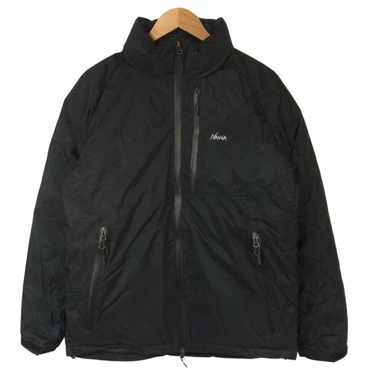 NANGA ナンガ P-RR-11E AURORA STAND DOWN JACKET オーロラ スタンド ダウン ジャケット ブラック系 M【中古】