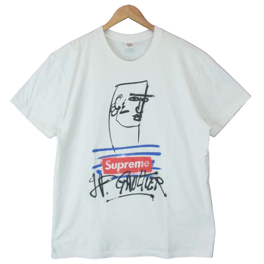 Supreme シュプリーム 19SS × Jean Paul Gaultier Tee ジャンポールゴルチエ Tシャツ ホワイト系【中古】