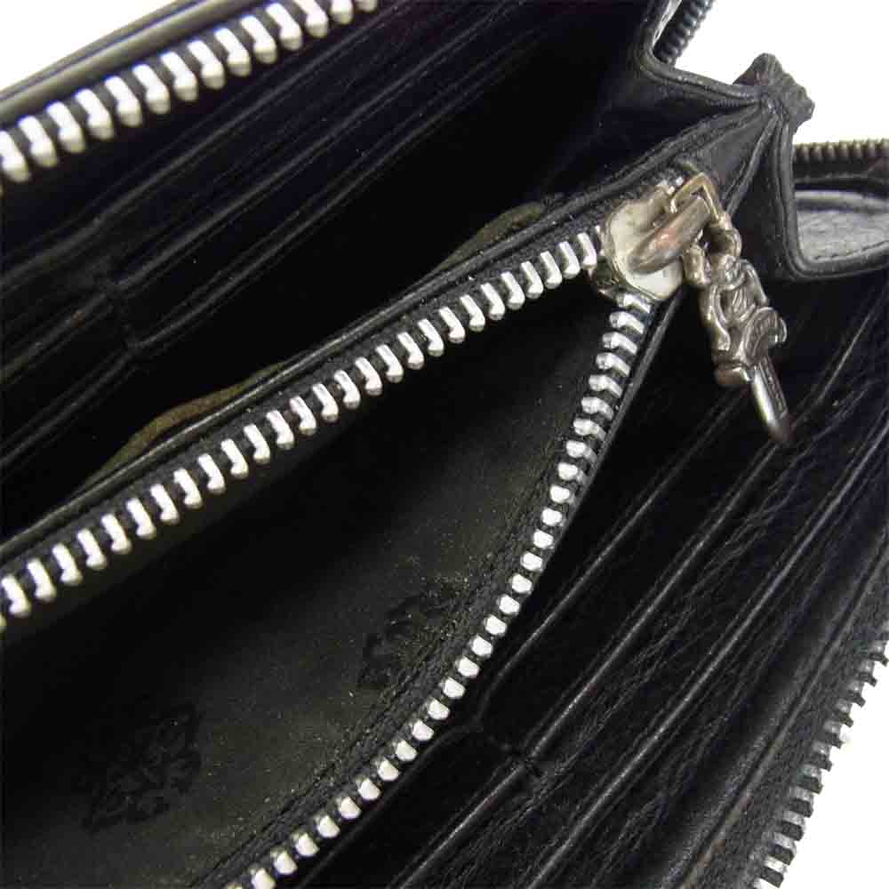 CHROME HEARTS クロムハーツ（原本無） REC F ZIP プレーン ブラック系【中古】