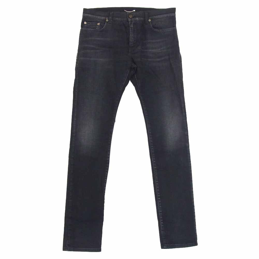 SAINT LAURENT サンローラン 16AW 458562 国内正規品 スキニー デニム デニムパンツ ブラック系 表記無し【中古】