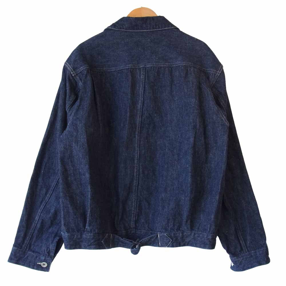 COMOLI コモリ T01-01003 1st 11オンス デニム トラッカー シンチバック ジャケット インディゴブルー系 1【中古】
