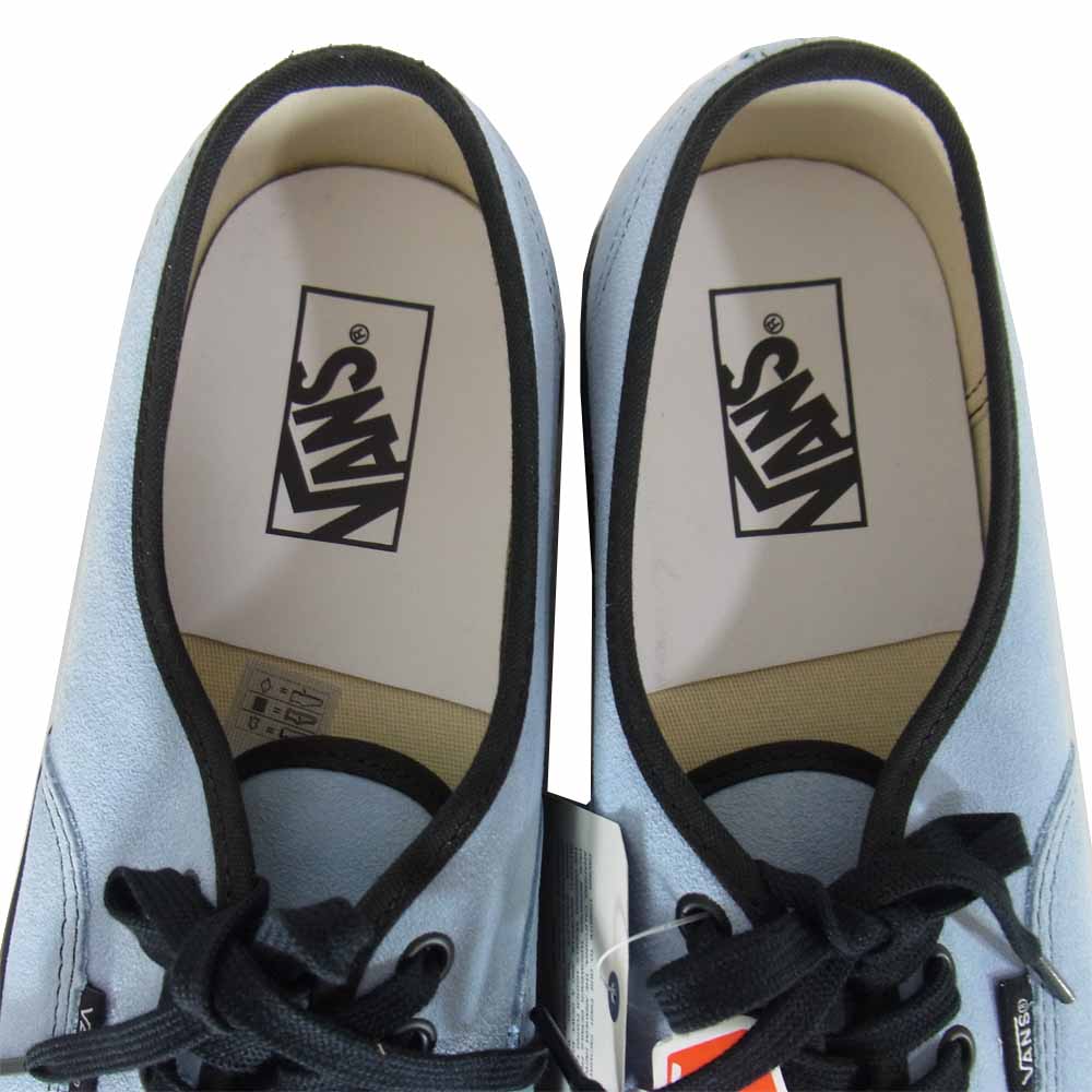VANS バンズ VN0A38EN20E Authentic 44 Dx オーセンティック スウェード ライトブルー系 28cm【新古品】【未使用】【中古】
