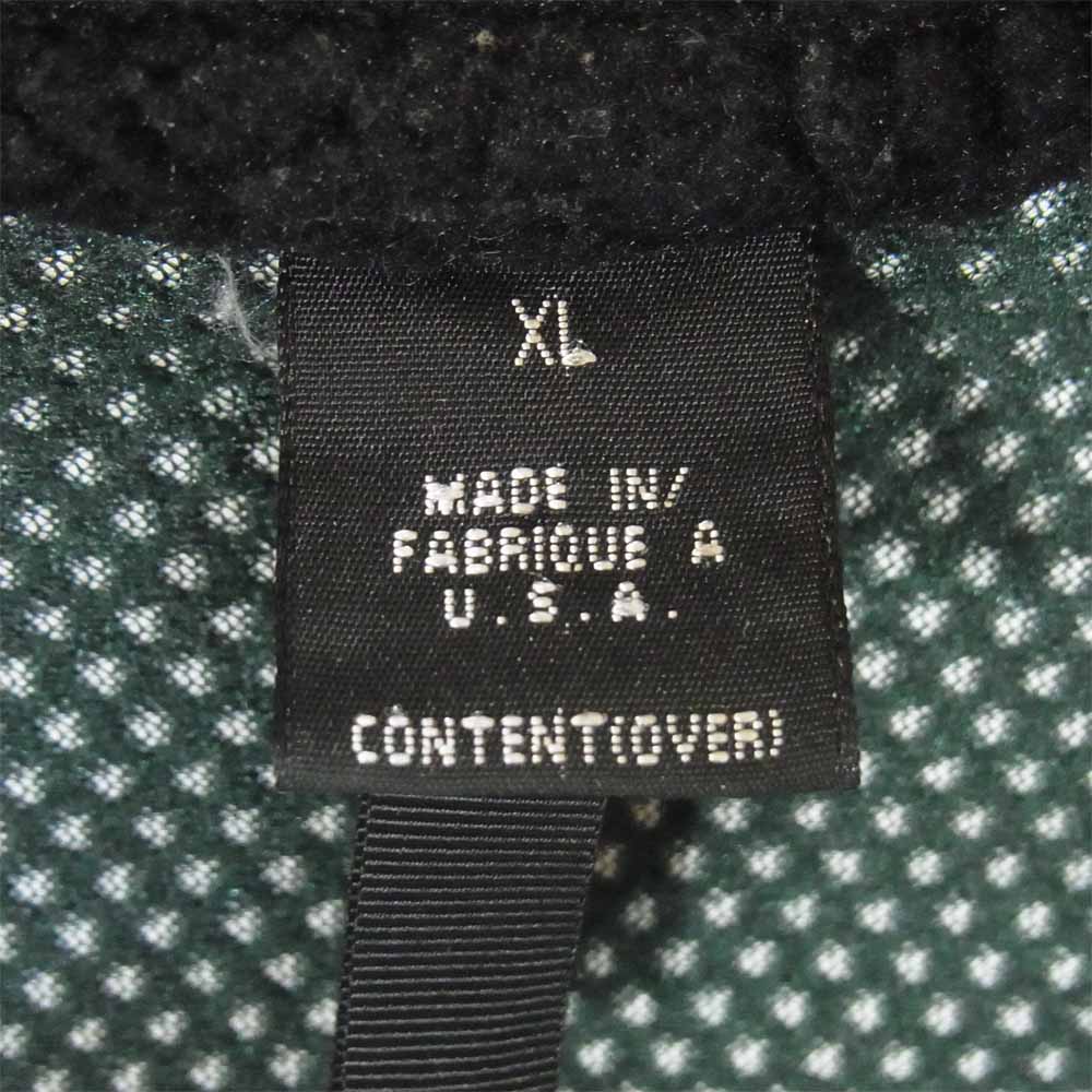 patagonia パタゴニア 23043 F97 USA製 Retro X VEST レトロ X ベスト PEF フリース ベスト ブラック系 XL【中古】