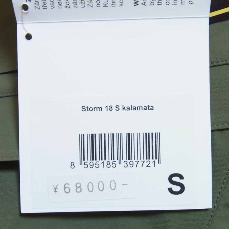 TILAK ティラック Storm 18 S karamata GORE-TEX Storm Jacket ゴアテックス ストーム ジャケット マウンテン パーカー カーキ系 S【新古品】【未使用】【中古】