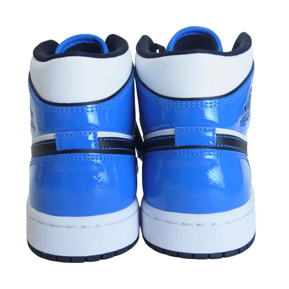 NIKE ナイキ DD6834-402 AIR JORDAN 1 MID SE SIGNAL BLUE エアジョーダン ライトブルー系 ホワイト系 US10/28cm【新古品】【未使用】【中古】