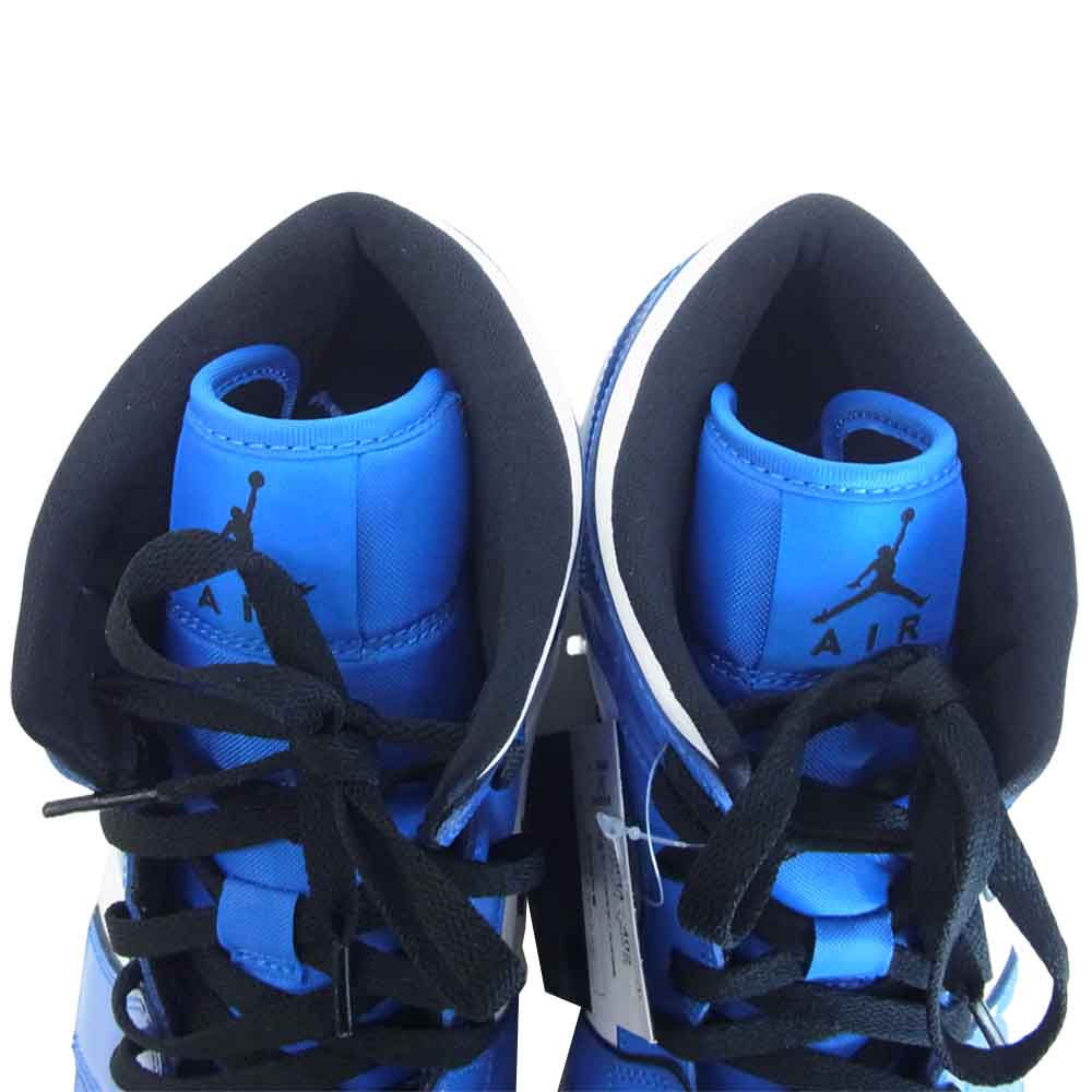 NIKE ナイキ DD6834-402 AIR JORDAN 1 MID SE SIGNAL BLUE エアジョーダン ライトブルー系 ホワイト系 US10/28cm【新古品】【未使用】【中古】