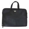 PRADA プラダ VR0023 SAFFIANO サフィアーノ ブリーフケース ビジネスバッグ ブラック系【中古】