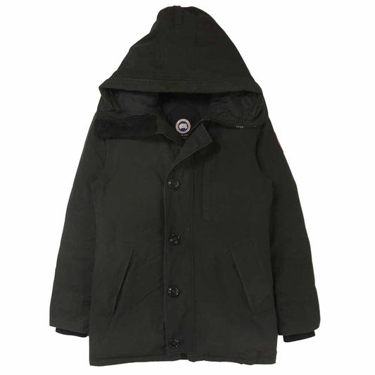 CANADA GOOSE カナダグース 3438JM  国内正規品 JASPER PARKA ジャスパー ダウン ジャケット ブラック系 S【中古】