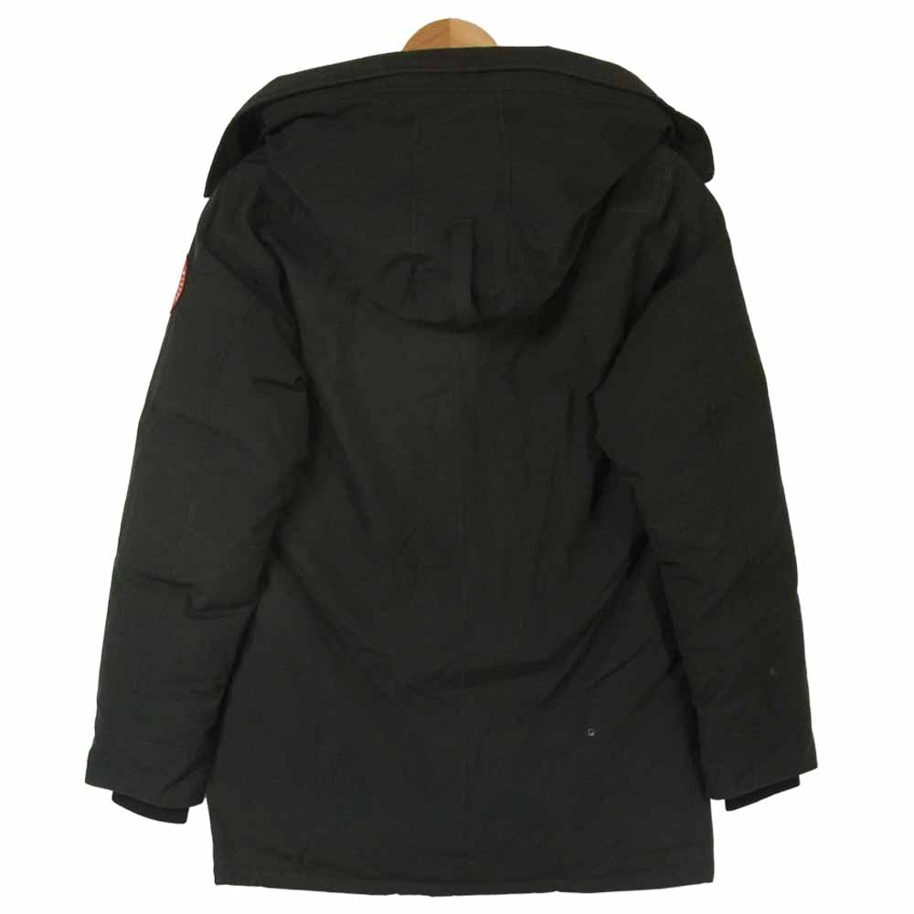 CANADA GOOSE カナダグース 3438JM  国内正規品 JASPER PARKA ジャスパー ダウン ジャケット ブラック系 S【中古】