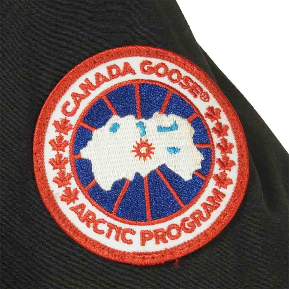 CANADA GOOSE カナダグース 3438JM  国内正規品 JASPER PARKA ジャスパー ダウン ジャケット ブラック系 S【中古】