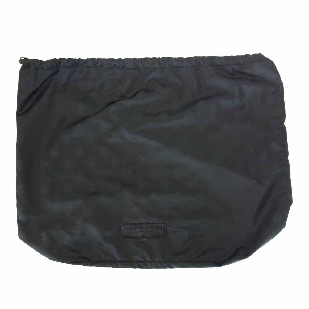CHROME HEARTS クロムハーツ（原本有） GYM MED セメタリー クロス パッチ CHチャーム ミディアム ジム バッグ ブラック系【中古】