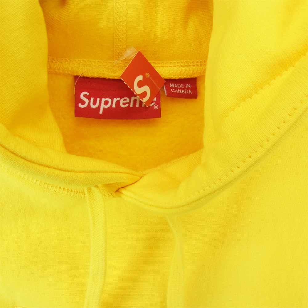 Supreme シュプリーム 19AW Bandana Box Logo Hooded Sweatshirt バンダナ ボックスロゴ パーカー イエロー系 M【新古品】【未使用】【中古】