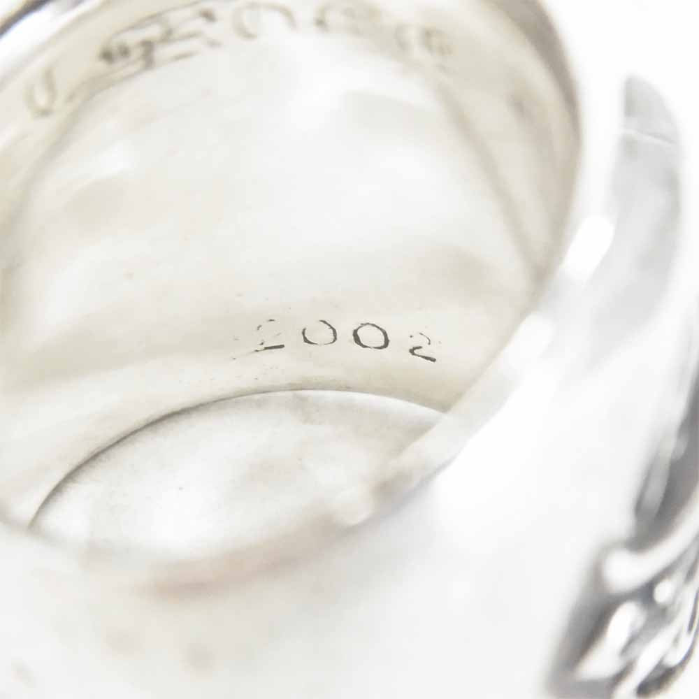 CHROME HEARTS クロムハーツ（原本無） クラシック オーバル リング サファイア シルバー系【中古】