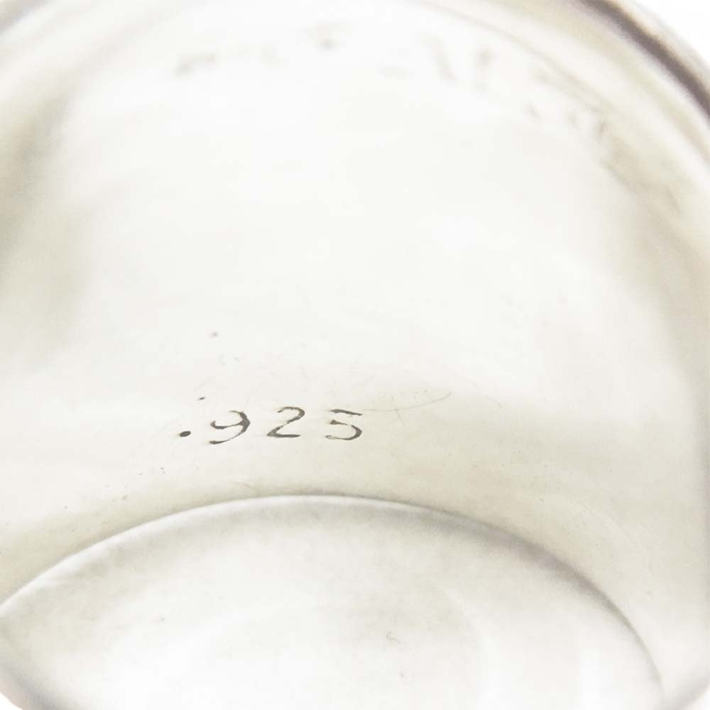 CHROME HEARTS クロムハーツ（原本無） クラシック オーバル リング サファイア シルバー系【中古】