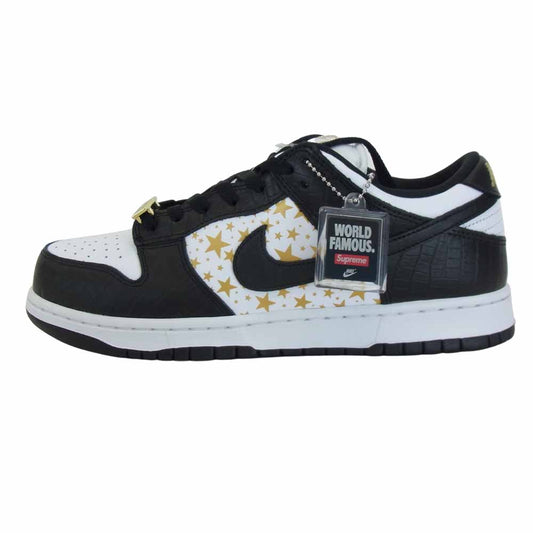 Supreme シュプリーム 21SS × ナイキ NIKE 21SS DUNK LOW OG QS DH3228-102 ダンク ロー クイックストライク スニーカー ブラック系 ホワイト系 27cm【新古品】【未使用】【中古】