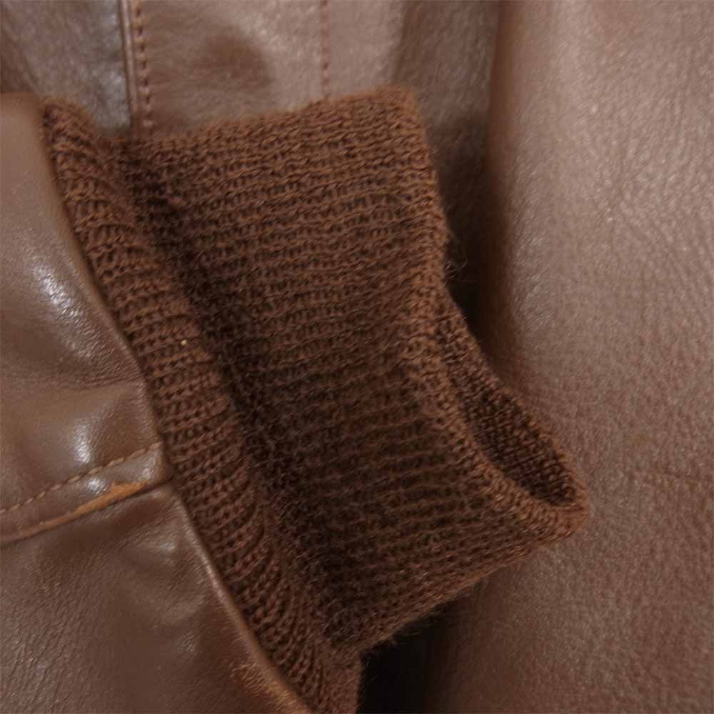 The REAL McCOY'S ザリアルマッコイズ ISOLA 初期 旧マッコイ A-2 フライト ジャケット ブラウン系 36【中古】