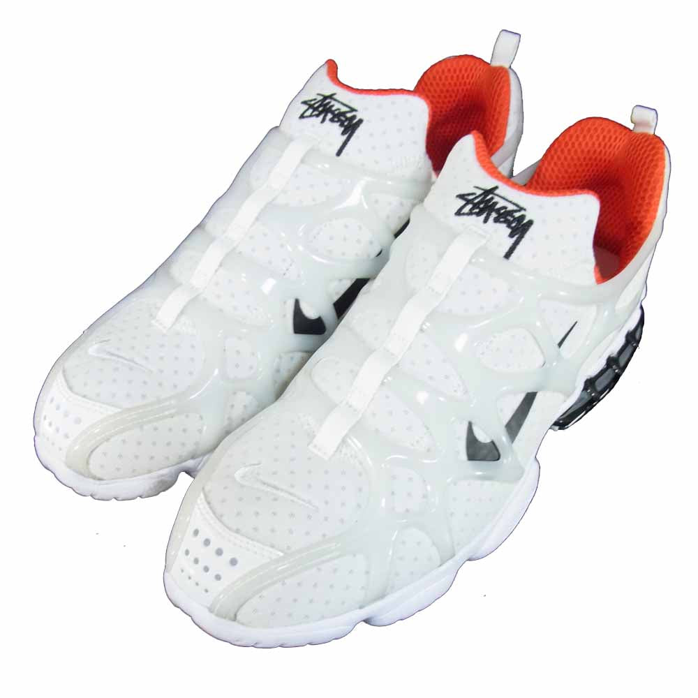 NIKE ナイキ 20SS CJ9918-100 × ステューシー STUSSY AIR ZM SPIRIDON KK エア ズーム スピリドン スニーカー ホワイト系 US10.5【中古】