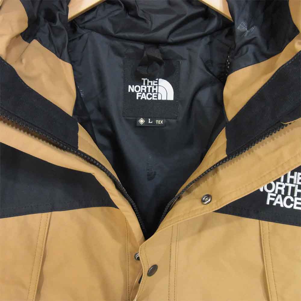 THE NORTH FACE ノースフェイス NP11834 MOUNTAIN LIGHT JACKET マウンテン ライト ジャケット ユーティリティブラウン L【美品】【中古】