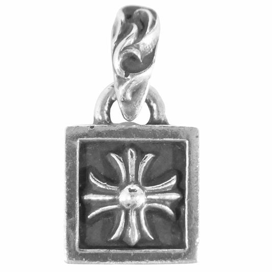 CHROME HEARTS クロムハーツ（原本無） フレームド CHプラス チャーム ペンダント シルバー系【中古】
